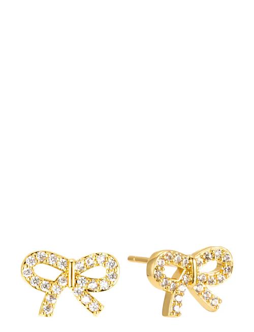 Crystal Bow Earring By Jolima Gold