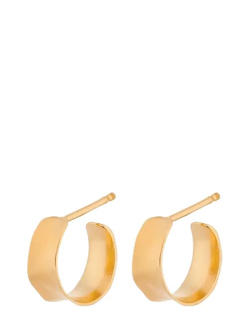 Mini Saga Earrings Pernille Corydon Gold