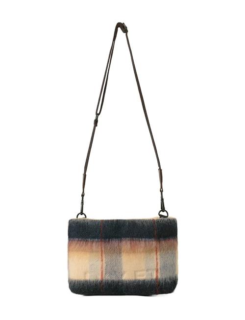 Day Woolen Check Cb Pouchy DAY ET Navy
