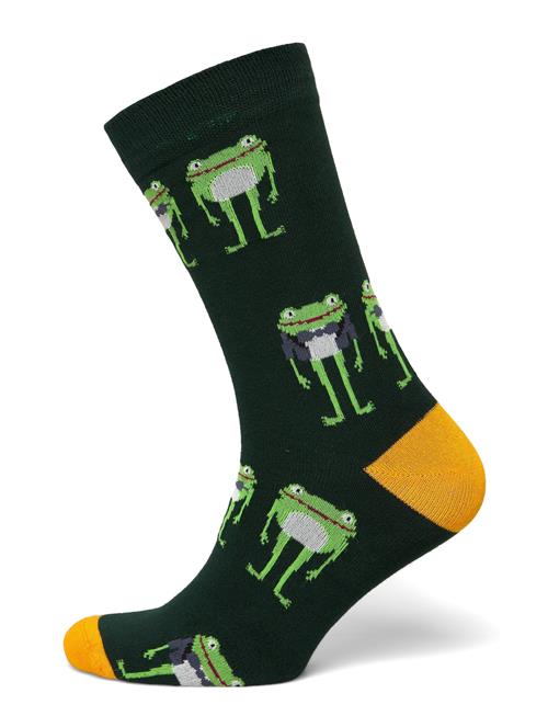 Animal Bamboo Sock Lindbergh Green
