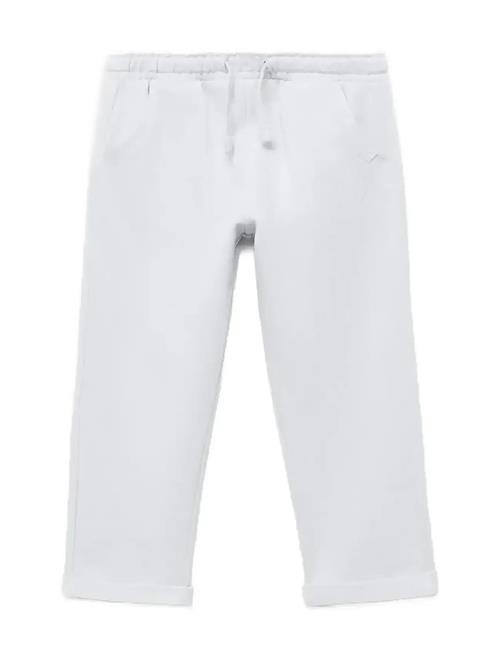 Cotton Drawstring Joggers Mango Blue