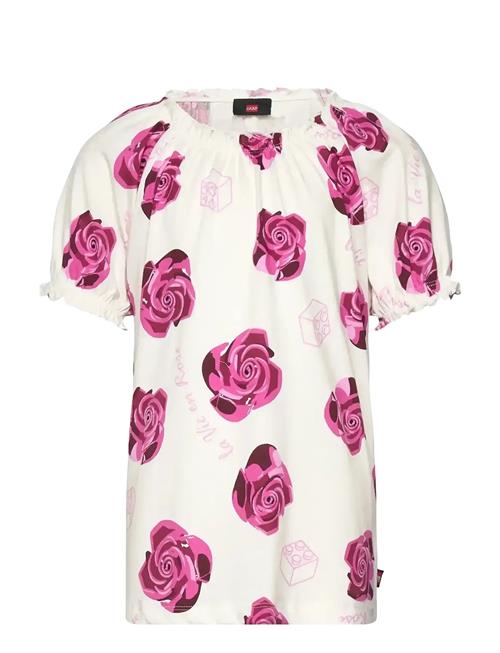 Lwtaja 600 - T-Shirt S/S LEGO Kidswear Cream