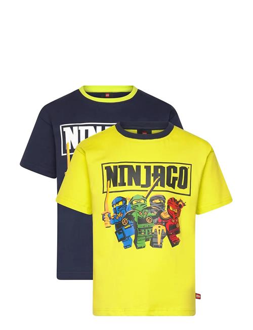 Lwtaffy 619 - 2Pack T-Shirt Ss LEGO Kidswear Yellow