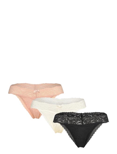 3-Pack Madison Ulv String Hunkemöller Patterned