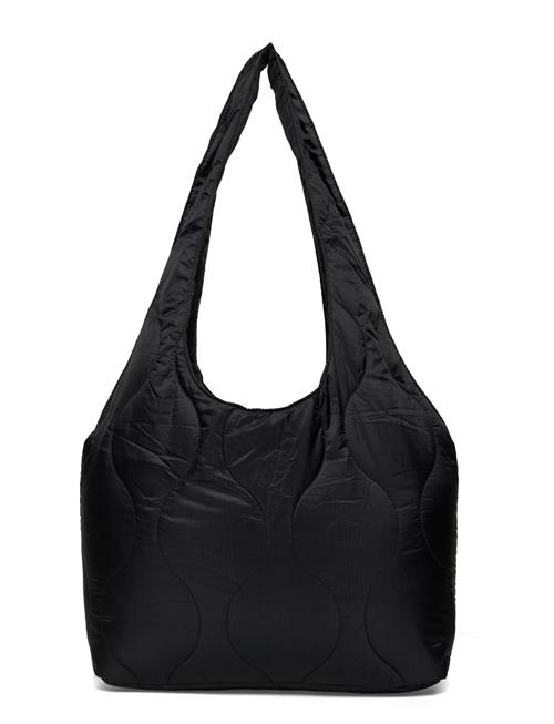Padded Nylon Tote Bag Weekday Black
