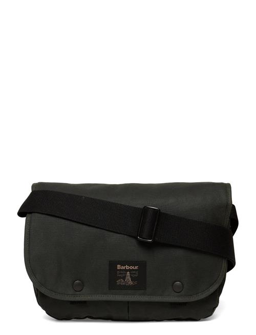Barbour Field Wax Riever Crossbody Bag Barbour Green