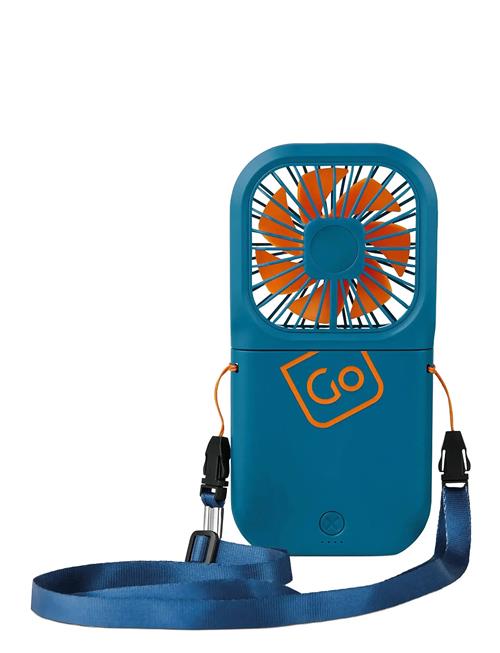 Folding Fan Go Travel Blue