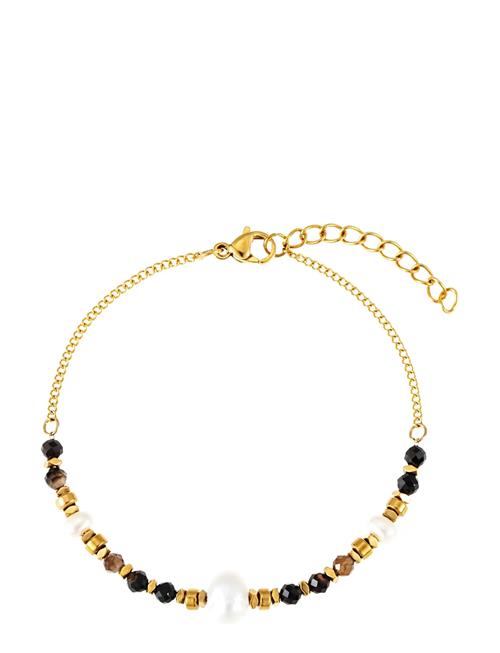 Bead Bracelet Brown By Jolima Gold