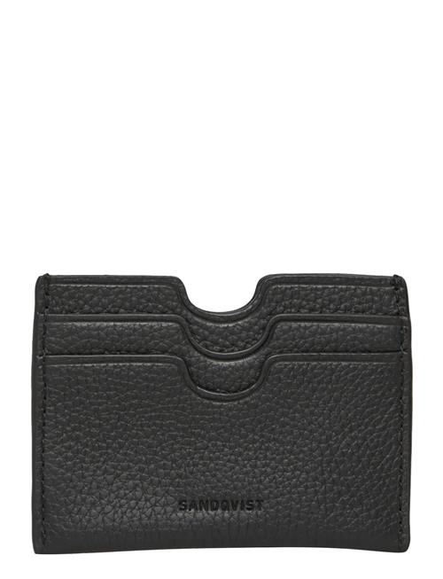 Leather Card Case Multi Slot SANDQVIST Black