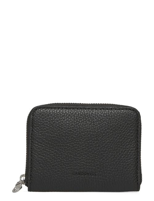 Leather Zip Wallet SANDQVIST Black