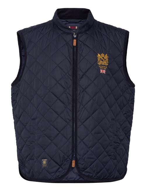 Trenton Quilted Vest Morris Navy