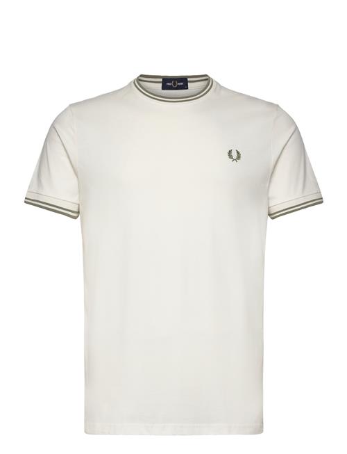 Twin Tipped T-Shirt Fred Perry White