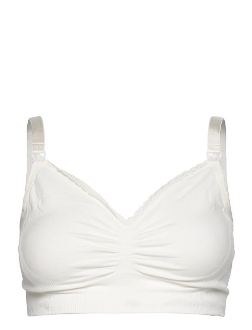 Organic Maternity & Nursing Bra Carriwell White