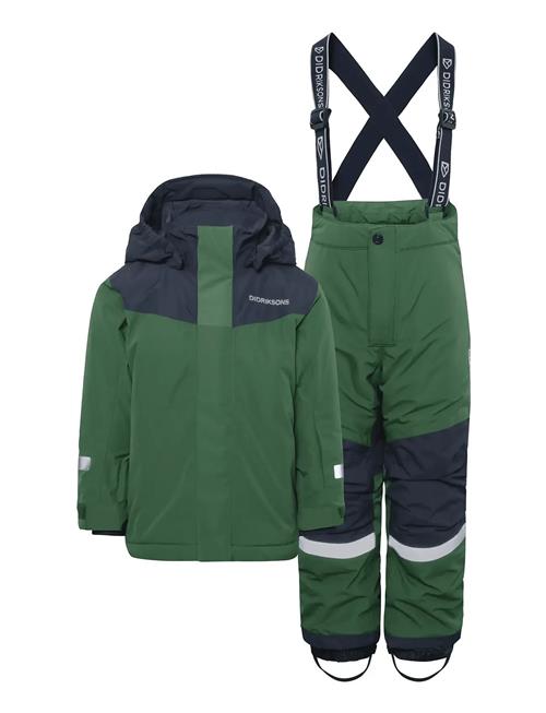 Skare Kids Set Didriksons Green