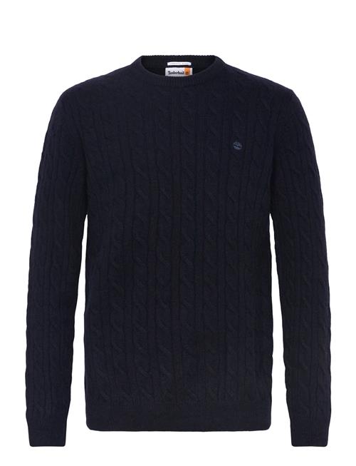 Cable Crew Neck Sweater Timberland Black