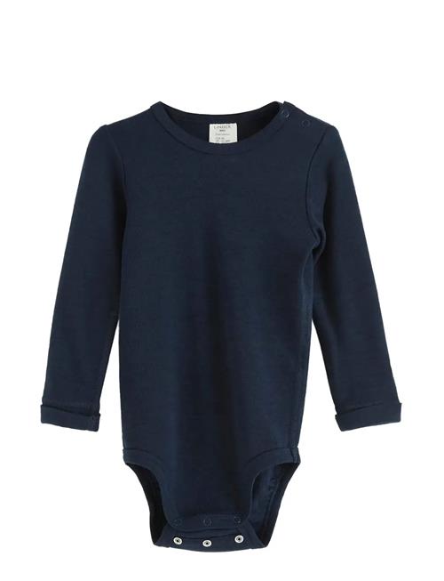 Body Merino Solid Lindex Navy