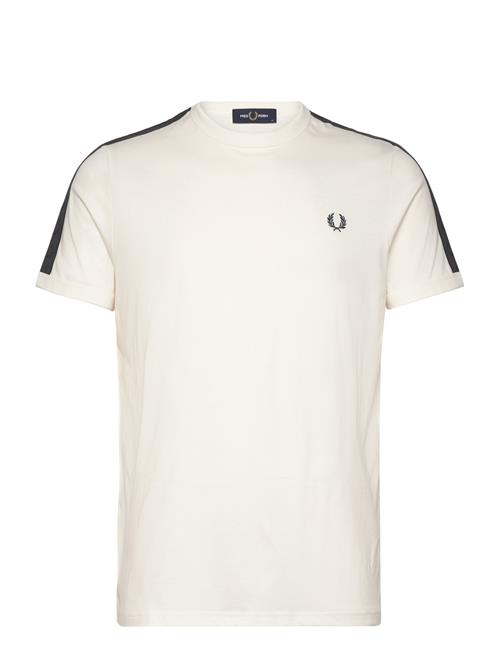 Contrast Tape Ringer Tee Fred Perry White