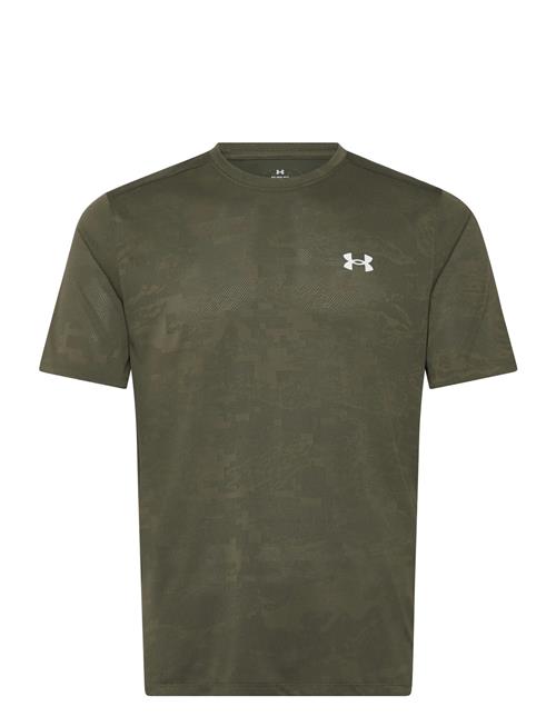 Ua Tech Vent Jacquard Ss Under Armour Khaki