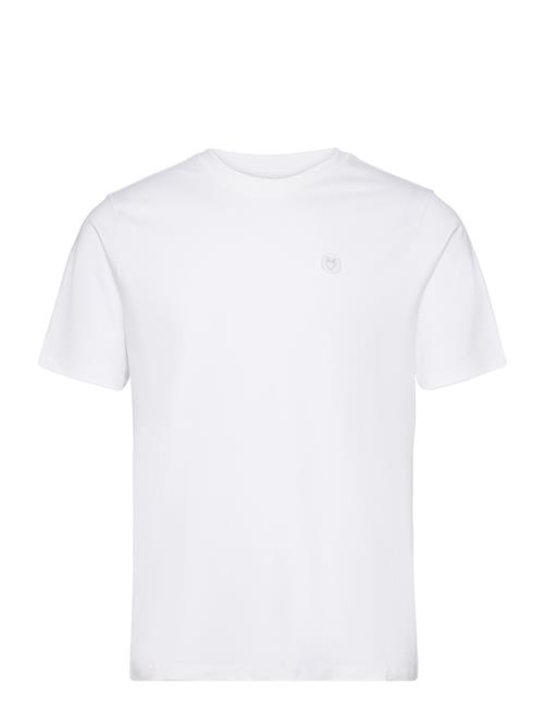 Badge T-Shirt Knowledge Cotton Apparel White