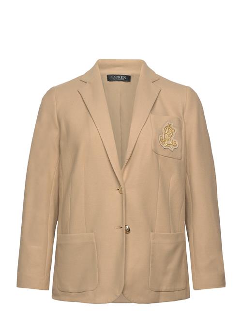 Bullion Jacquard Blazer Lauren Women Beige