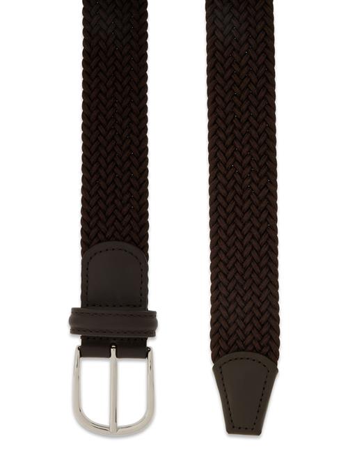Elastic Woven Viscose Belt Anderson's Brown