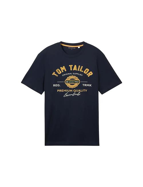 Logo Tee Tom Tailor Navy
