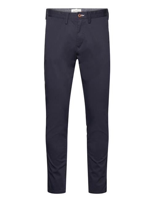 Slim Twill Chinos GANT Navy