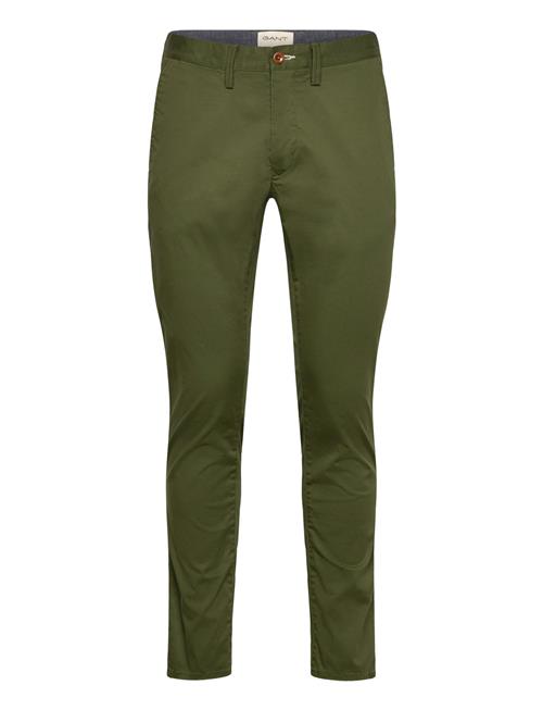 Slim Twill Chinos GANT Khaki
