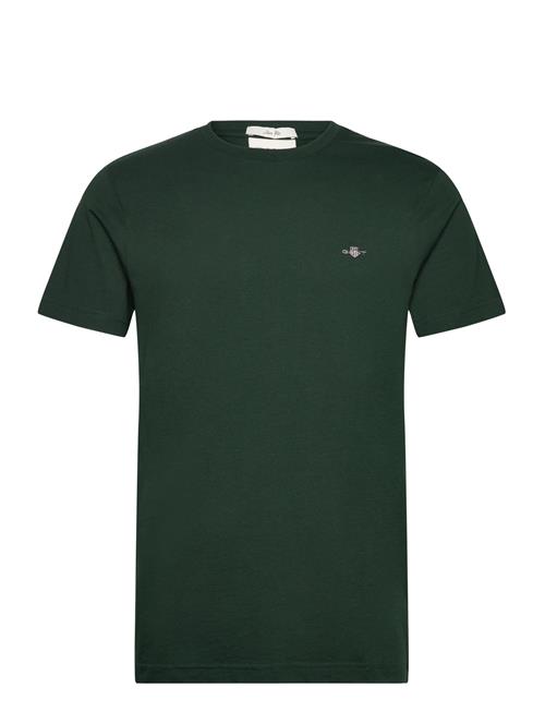 Slim Shield Ss T-Shirt GANT Green