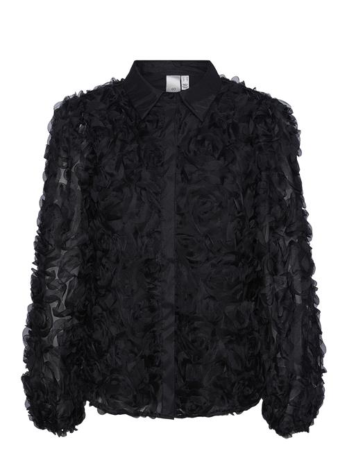 Yasroso Ls Shirt - Show YAS Black