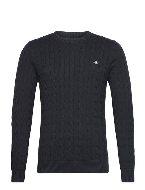 Cotton Cable C-Neck GANT Navy