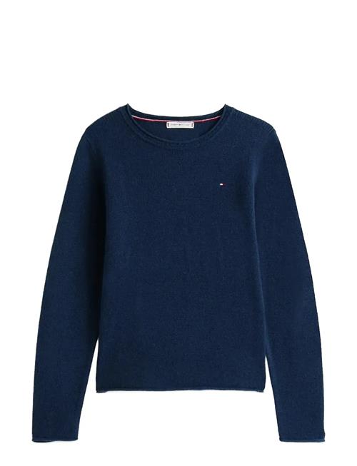 Soft Wool C-Nk Ls Sweater Tommy Hilfiger Navy