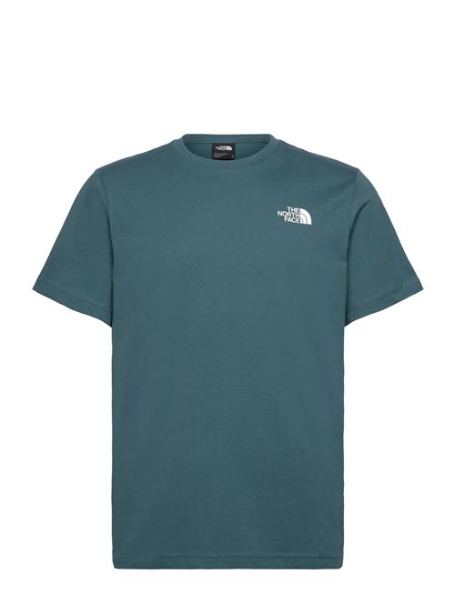 M Ss Box Nse Celebration Tee The North Face Blue