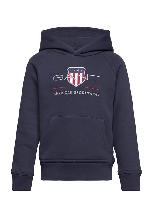 Archive Shield Hoodie GANT Navy