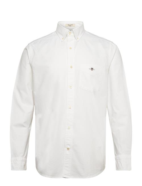 Se Reg Classic Oxford Shirt GANT White ved Booztlet
