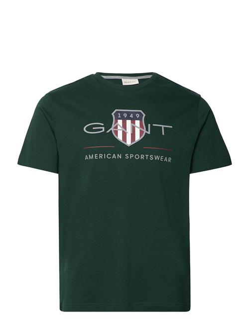 Reg Archive Shield Ss T-Shirt GANT Khaki