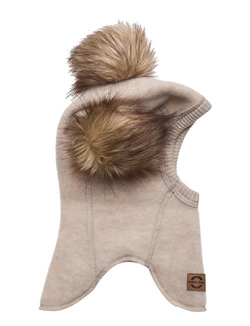Wool Fullface W. Pom Pom Mikk-line White