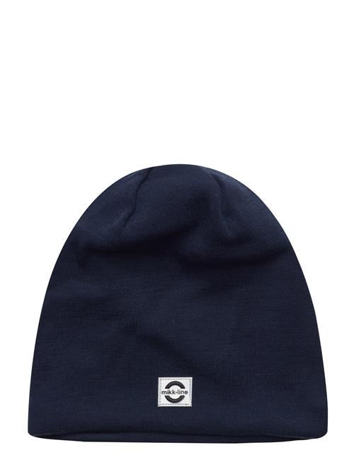 Wool Hat - Solid Mikk-line Navy