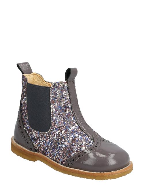 Booties - Flat - With Zipper ANGULUS Silver