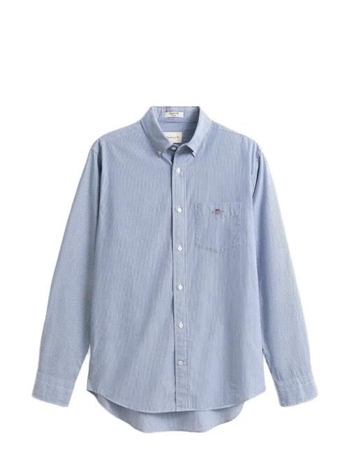 Reg Classic Poplin Banker Shirt GANT Blue