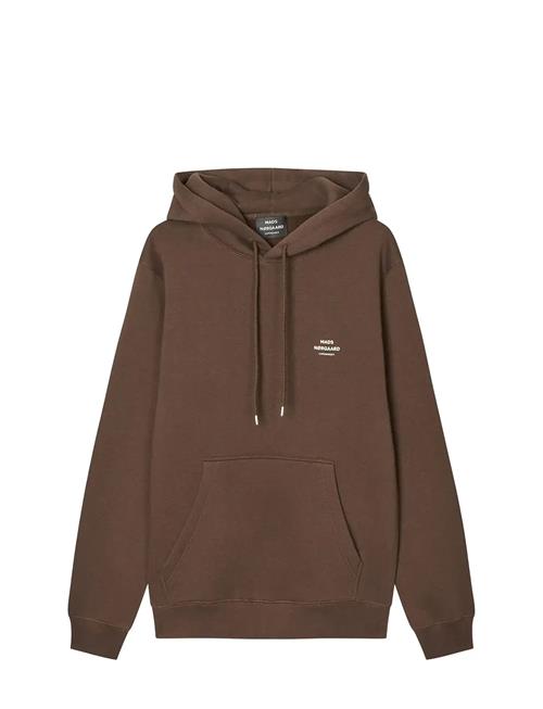 Standard Hoodie Logo Sweat Fav Mads Nørgaard Brown