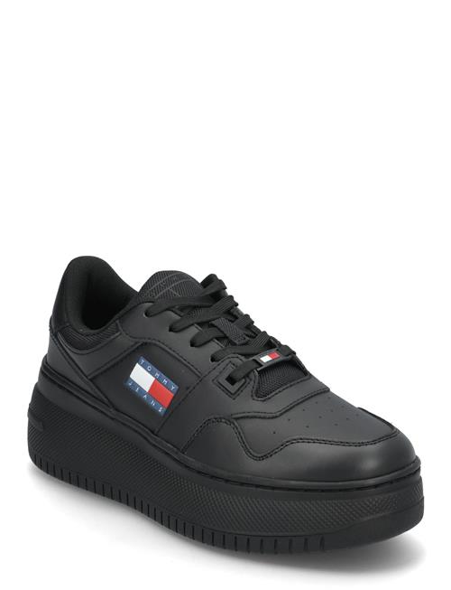 New Tjw Retro Basket Sneaker Fl Tommy Hilfiger Black