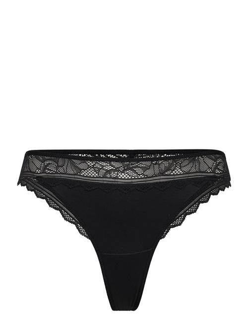 Floral Touch Tanga CHANTELLE Black