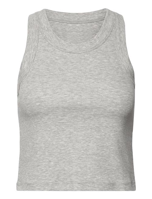 Ease Ribbed Tank Top Aim´n Grey