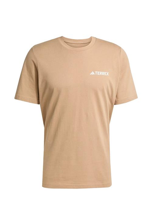 Tx Mountain Tee Adidas Terrex Beige