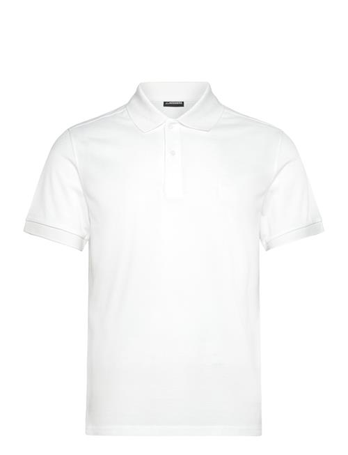 Troy Pique Polo Shirt J. Lindeberg White
