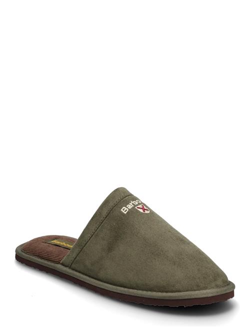 Barbour Everitt Mule Slipper Barbour Khaki