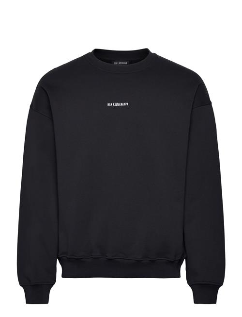Daily Over D Crew Neck HAN Kjøbenhavn Black