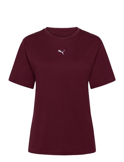 Ess Relaxed Tee PUMA Burgundy