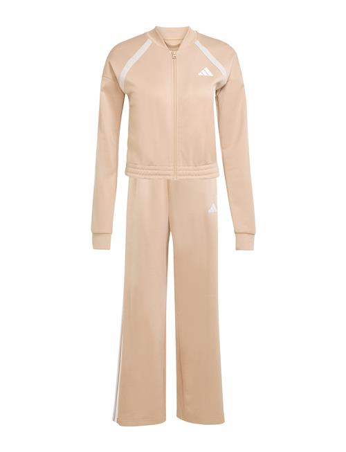 W Teamsport Ts Adidas Sportswear Beige